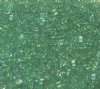 50g 2.6x2.6mm Transparent Green Tiny Cubes